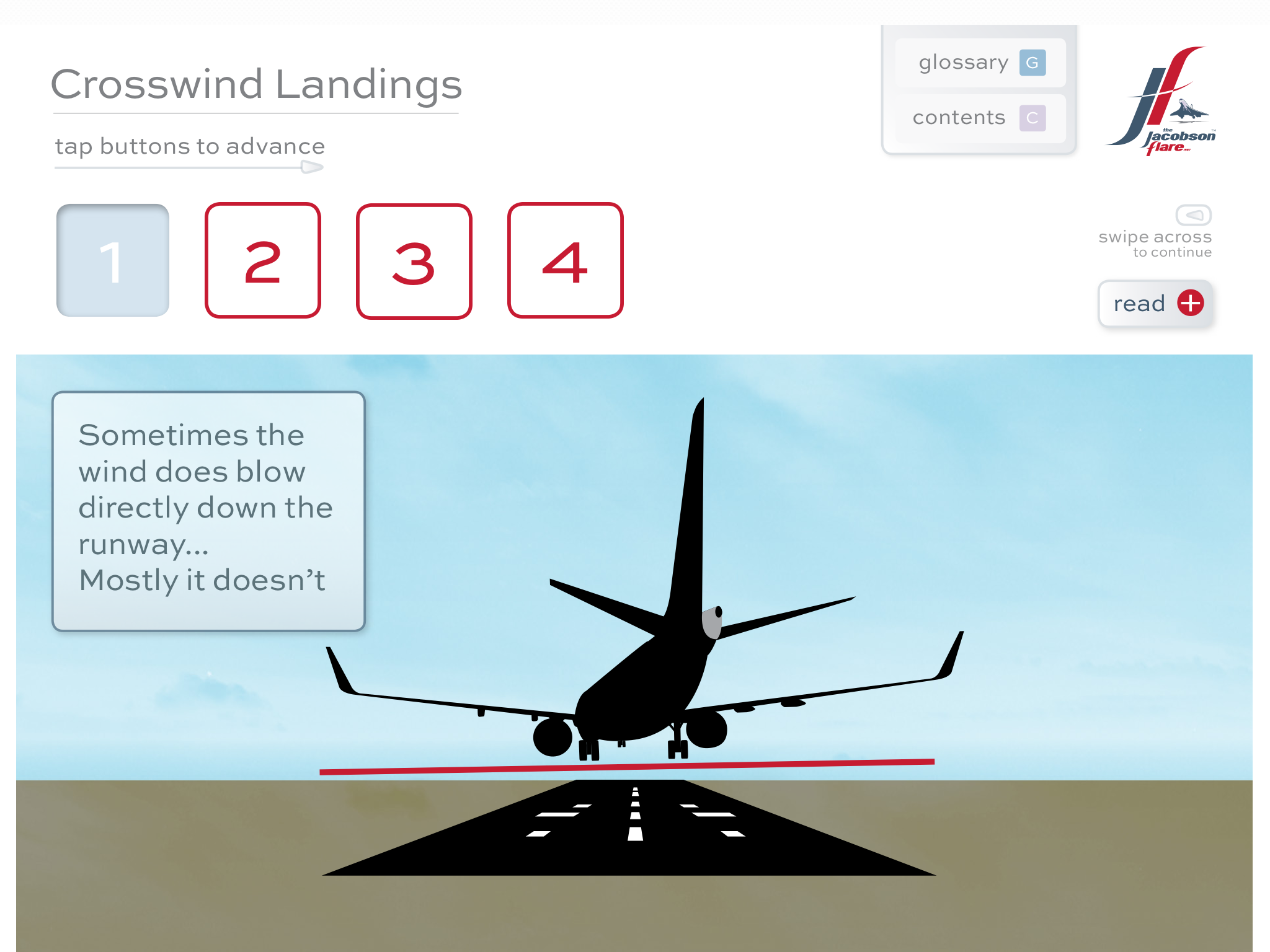 Crosswind landings