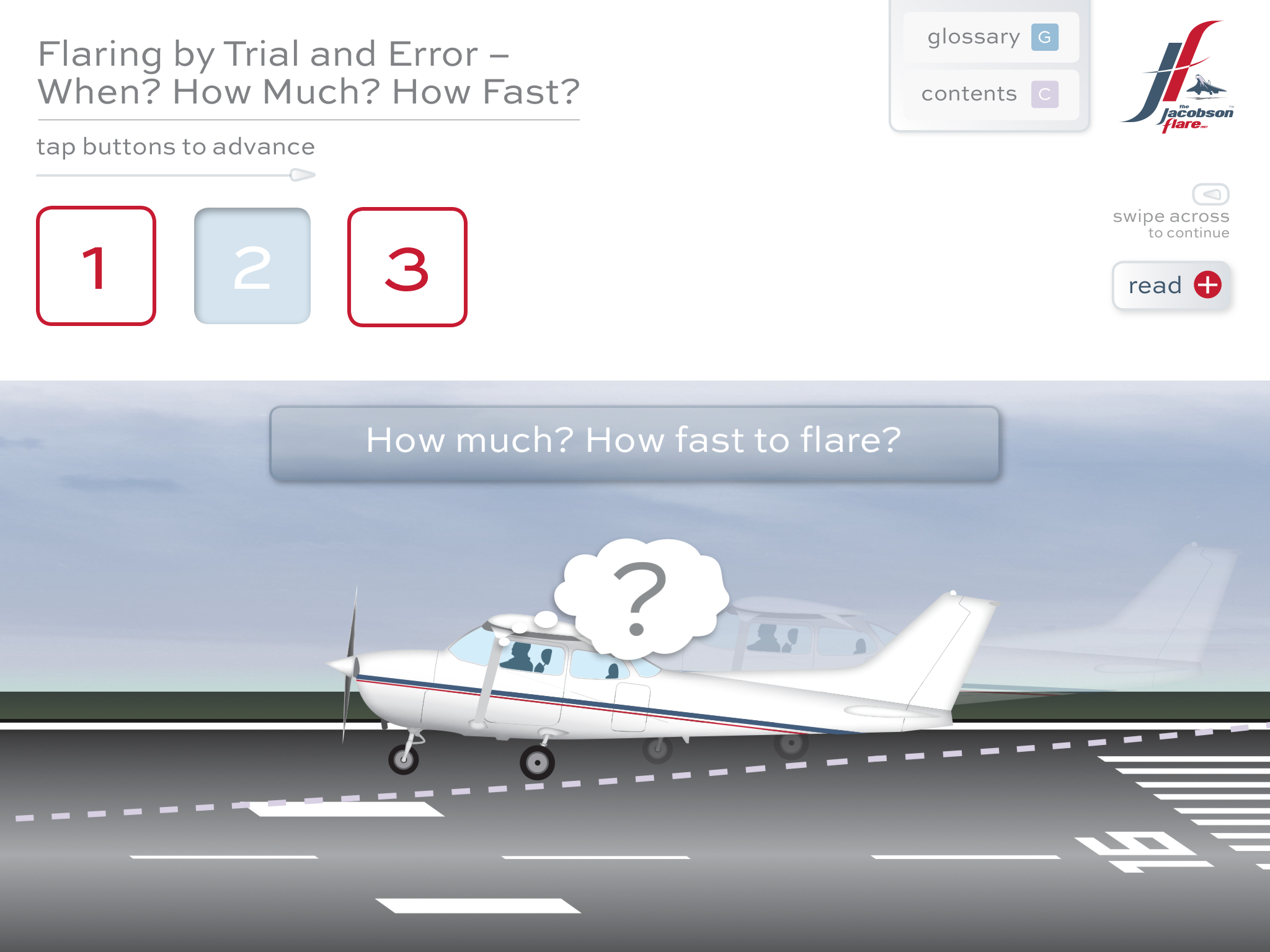 How much? How fast to flare?